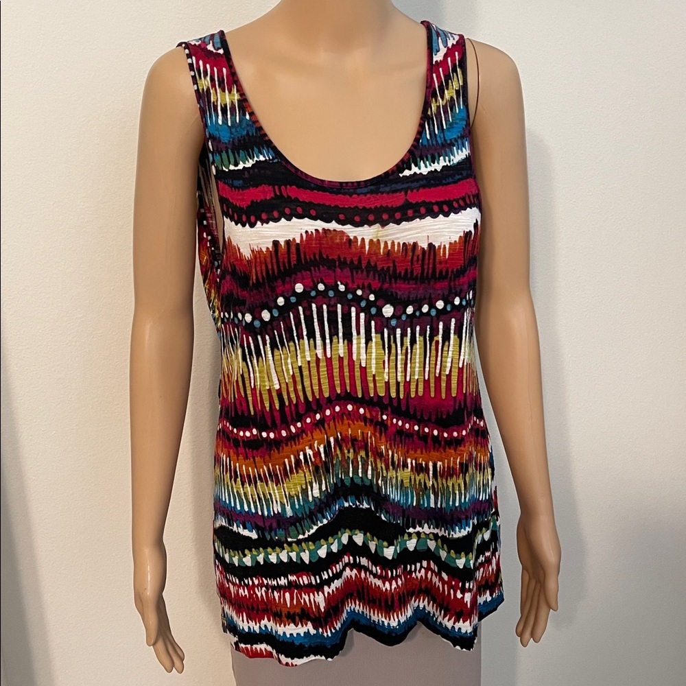 Cable & Gauge Colorful Tank Top